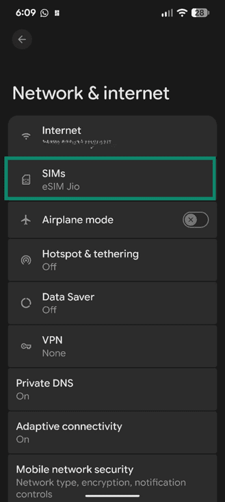 What Is E Sim 9