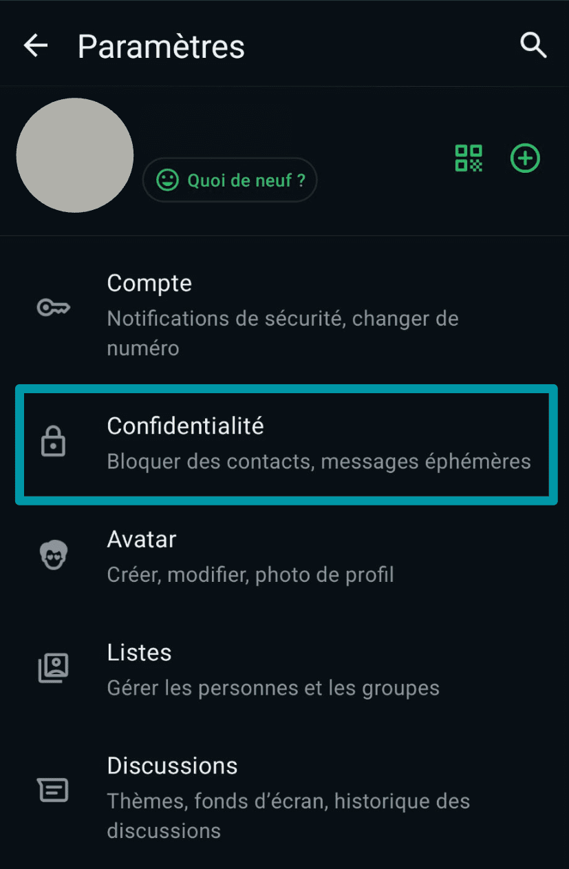Choose Privacy Fr