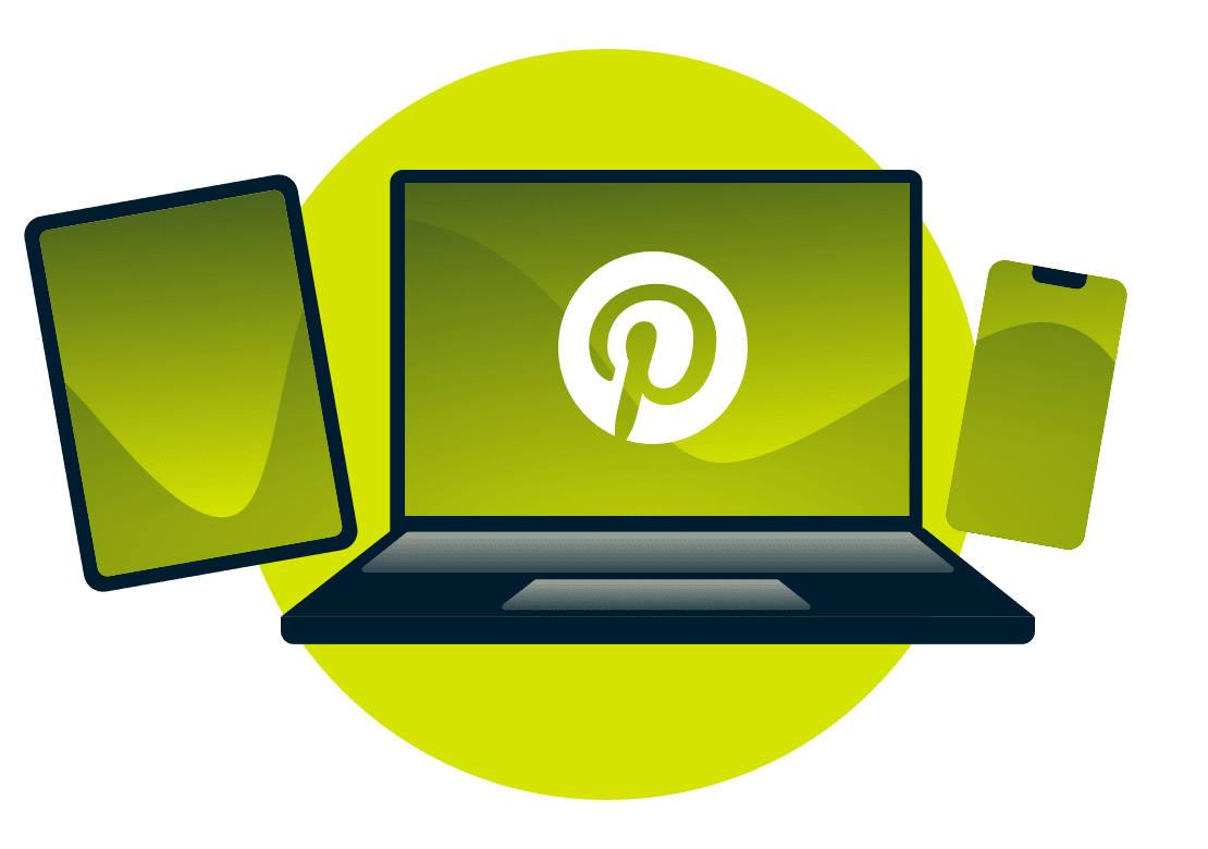 Pinterest на ПК с помощью ExpressVPN.