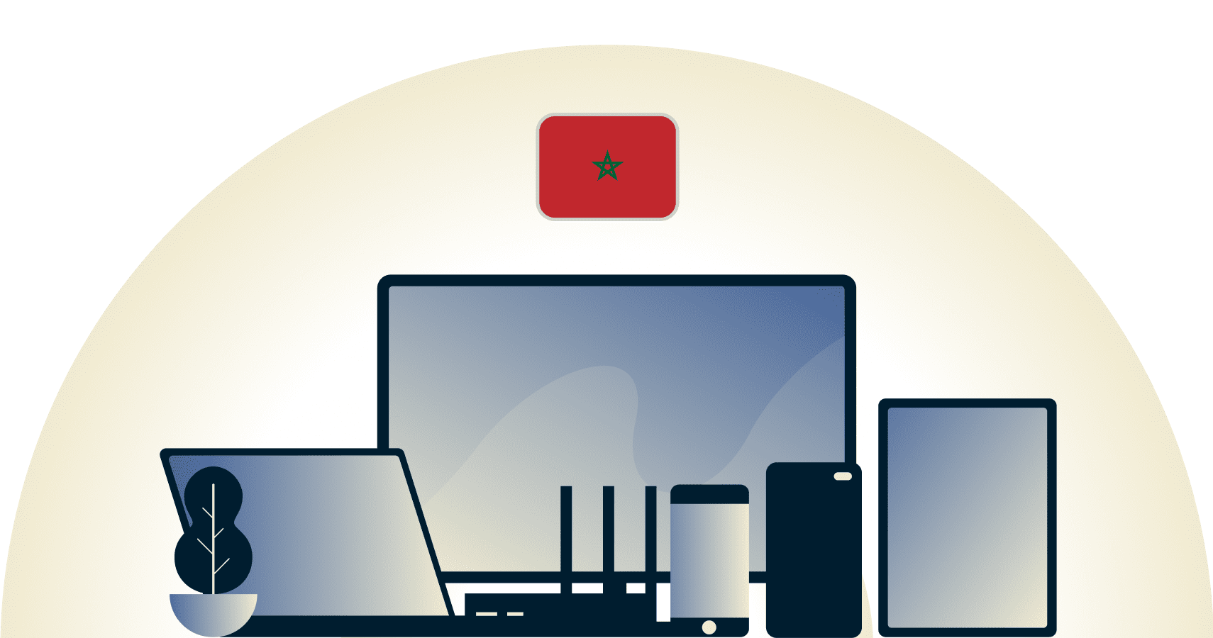 VPN للمغرب على جميع الأجهزة