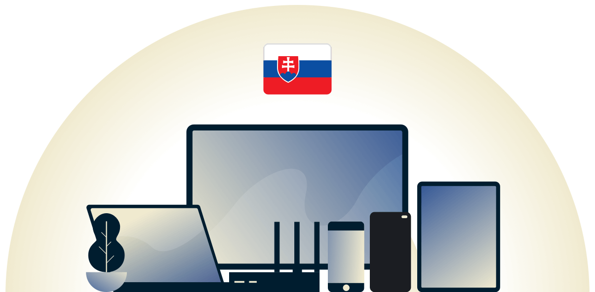 様々なデバイスを守るスロバキア対応VPN